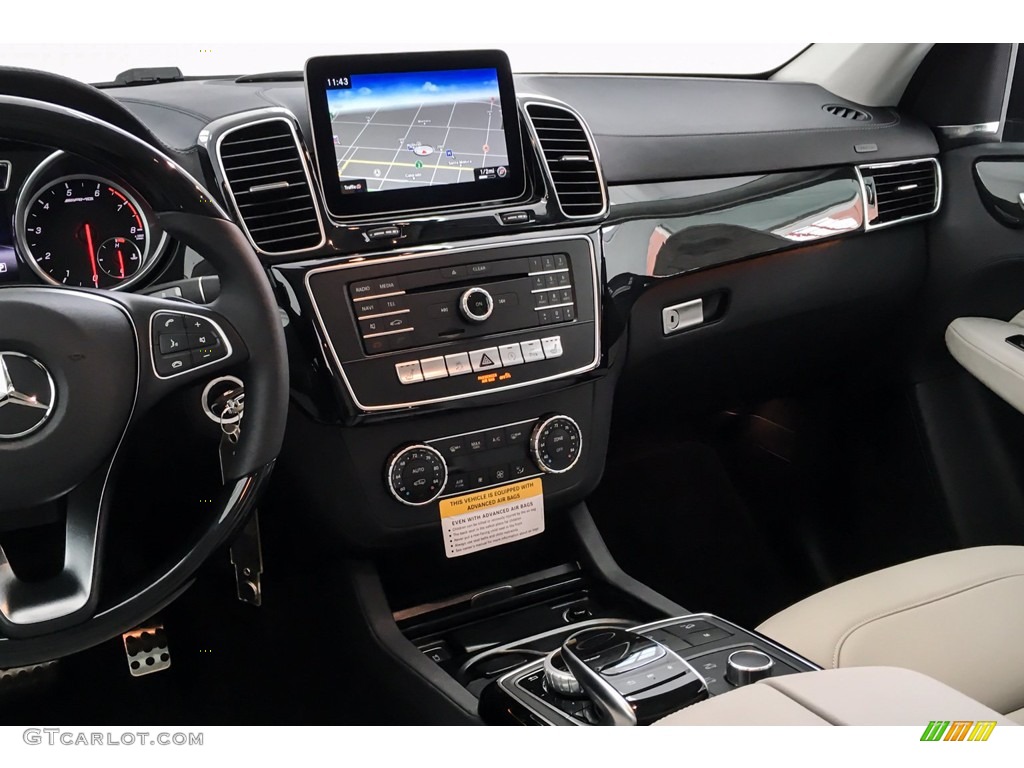 2018 GLE 43 AMG 4Matic - Lunar Blue Metallic / Crystal Grey/Black photo #6