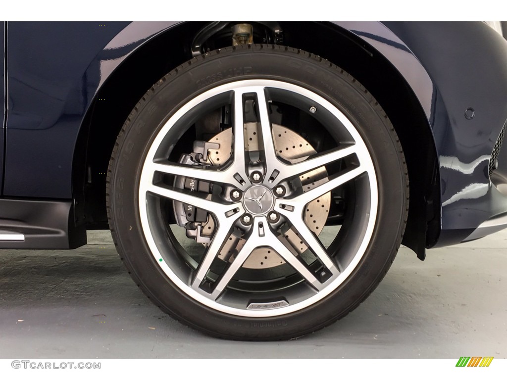 2018 GLE 43 AMG 4Matic - Lunar Blue Metallic / Crystal Grey/Black photo #9