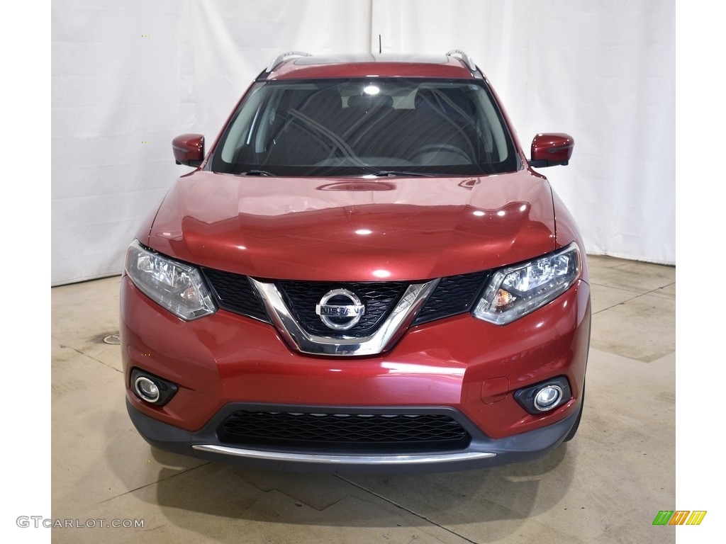 2016 Rogue SV AWD - Cayenne Red / Charcoal photo #4