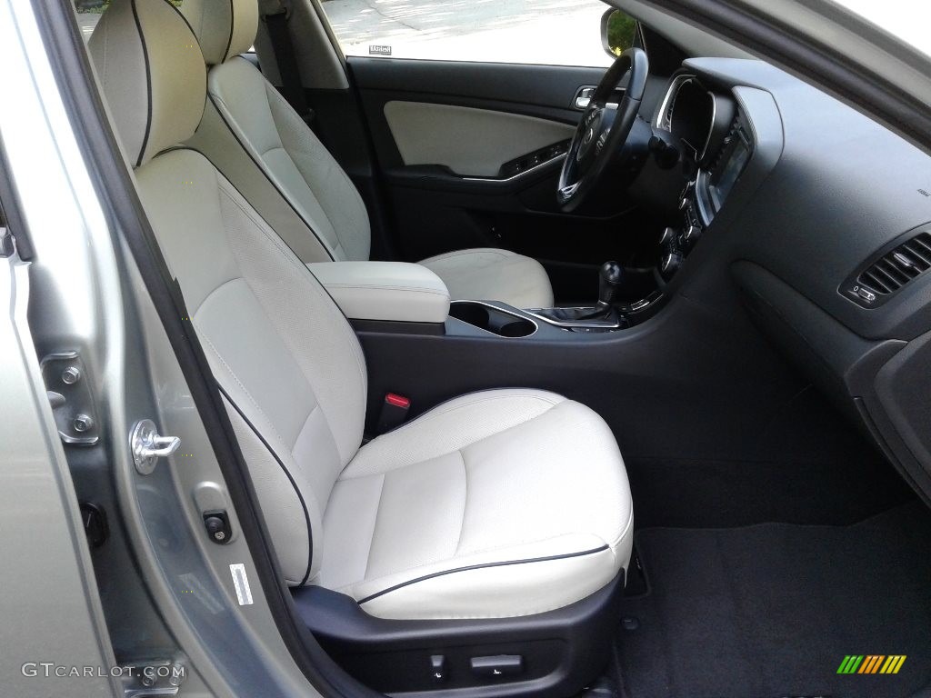 Black Interior 2015 Kia Optima EX Hybrid Photo #142561646