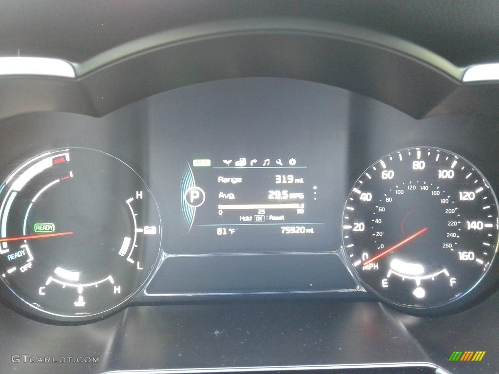 2015 Kia Optima EX Hybrid Gauges Photos