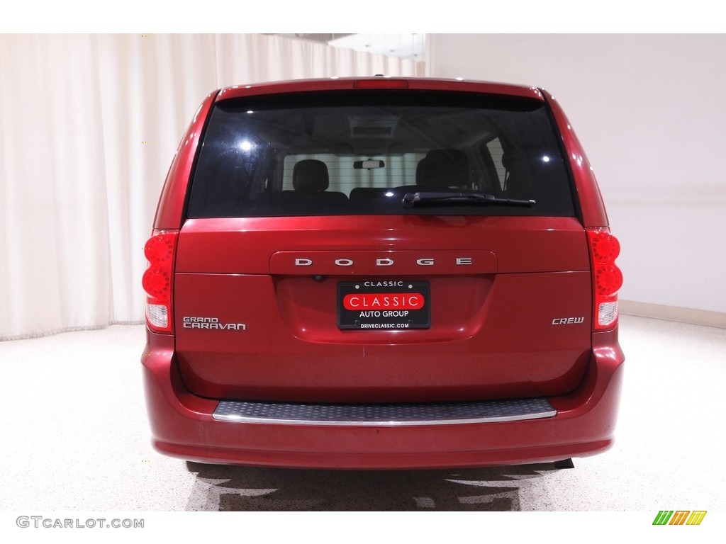 2011 Grand Caravan Crew - Deep Cherry Red Crystal Pearl / Black/Light Graystone photo #18