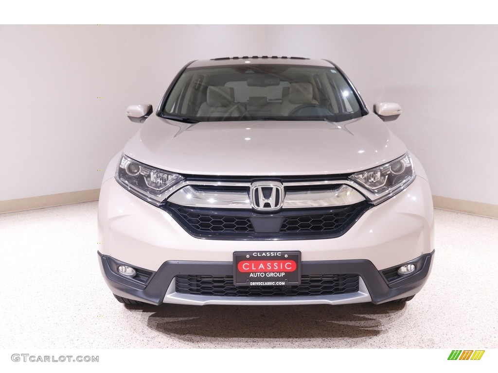 2019 CR-V EX-L AWD - Sandstorm Metallic / Ivory photo #2