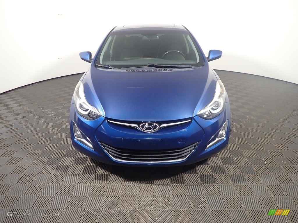 2015 Elantra SE Sedan - Windy Sea Blue / Black photo #6