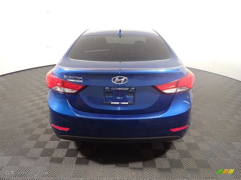 2015 Elantra SE Sedan - Windy Sea Blue / Black photo #14