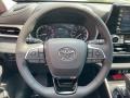 Black 2021 Toyota Highlander XLE AWD Steering Wheel