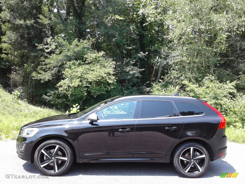 2016 XC60 T6 AWD R-Design - Onyx Black Metallic / Off-Black photo #1
