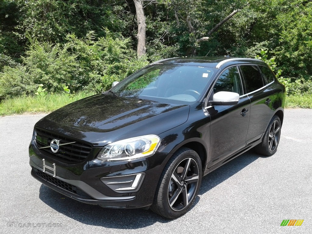 Onyx Black Metallic 2016 Volvo XC60 T6 AWD R-Design Exterior Photo #142563092