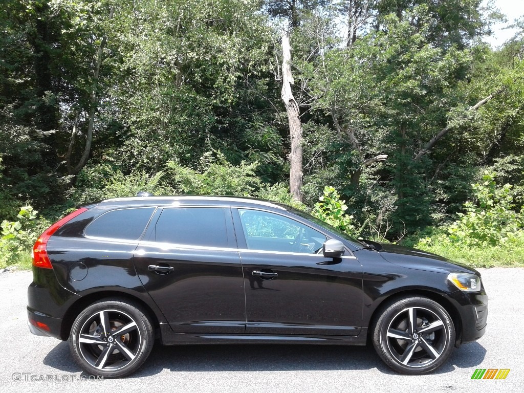 Onyx Black Metallic 2016 Volvo XC60 T6 AWD R-Design Exterior Photo #142563194