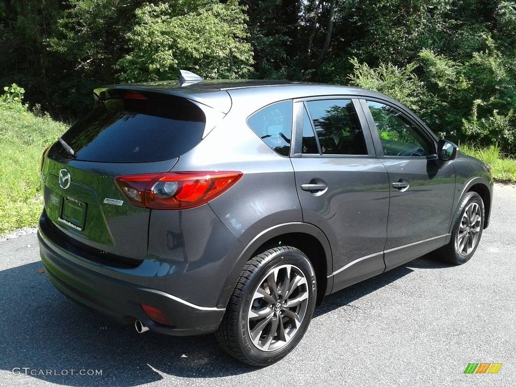 2016 CX-5 Grand Touring AWD - Meteor Gray Mica / Black photo #6