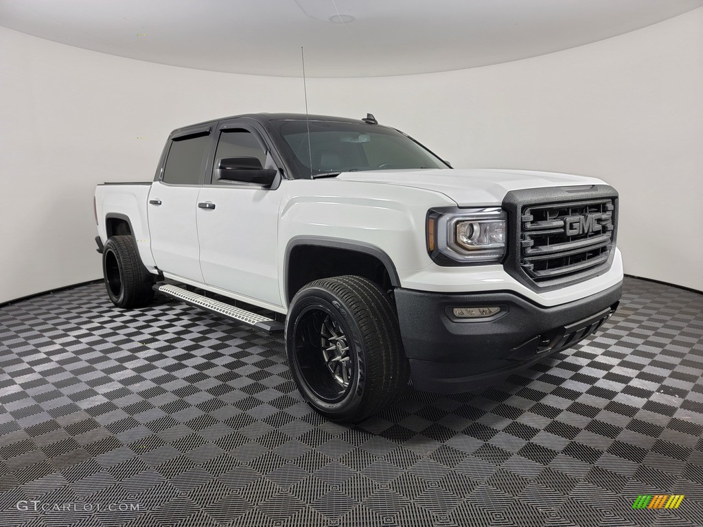 2018 Sierra 1500 SLT Crew Cab 4WD - Summit White / Jet Black photo #5