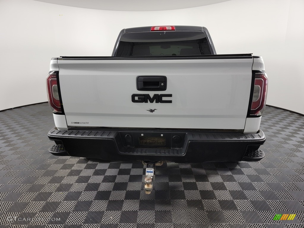 2018 Sierra 1500 SLT Crew Cab 4WD - Summit White / Jet Black photo #10