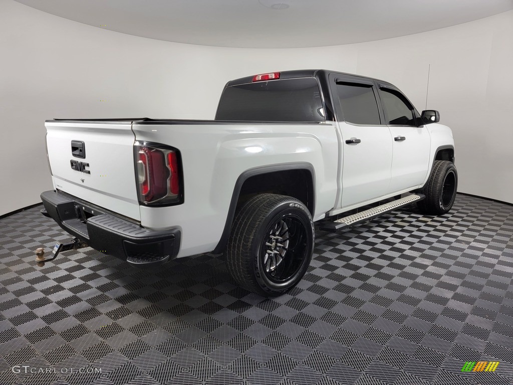 2018 Sierra 1500 SLT Crew Cab 4WD - Summit White / Jet Black photo #11