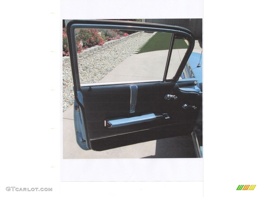 1960 Buick Electra 2 Door Hardtop Blue Door Panel Photo #142564658