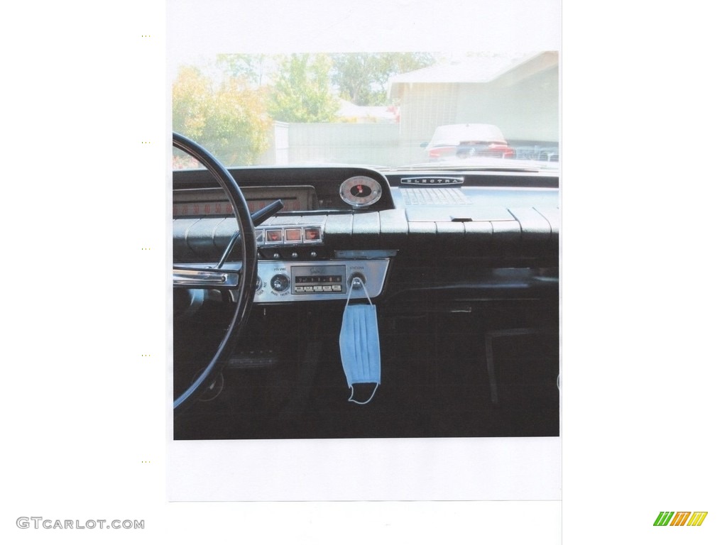 1960 Buick Electra 2 Door Hardtop Blue Dashboard Photo #142564679