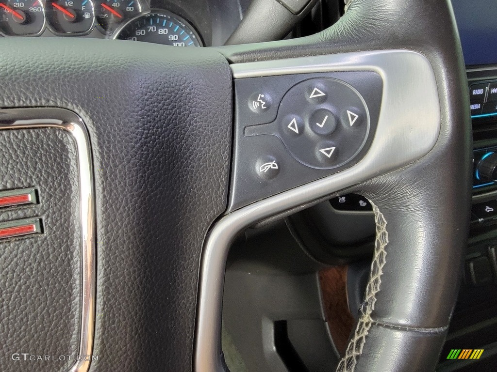 2018 GMC Sierra 1500 SLT Crew Cab 4WD Steering Wheel Photos