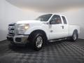 Oxford White - F250 Super Duty XLT SuperCab Photo No. 8