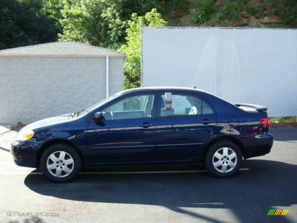 2006 Corolla LE - Indigo Ink Pearl / Stone photo #1