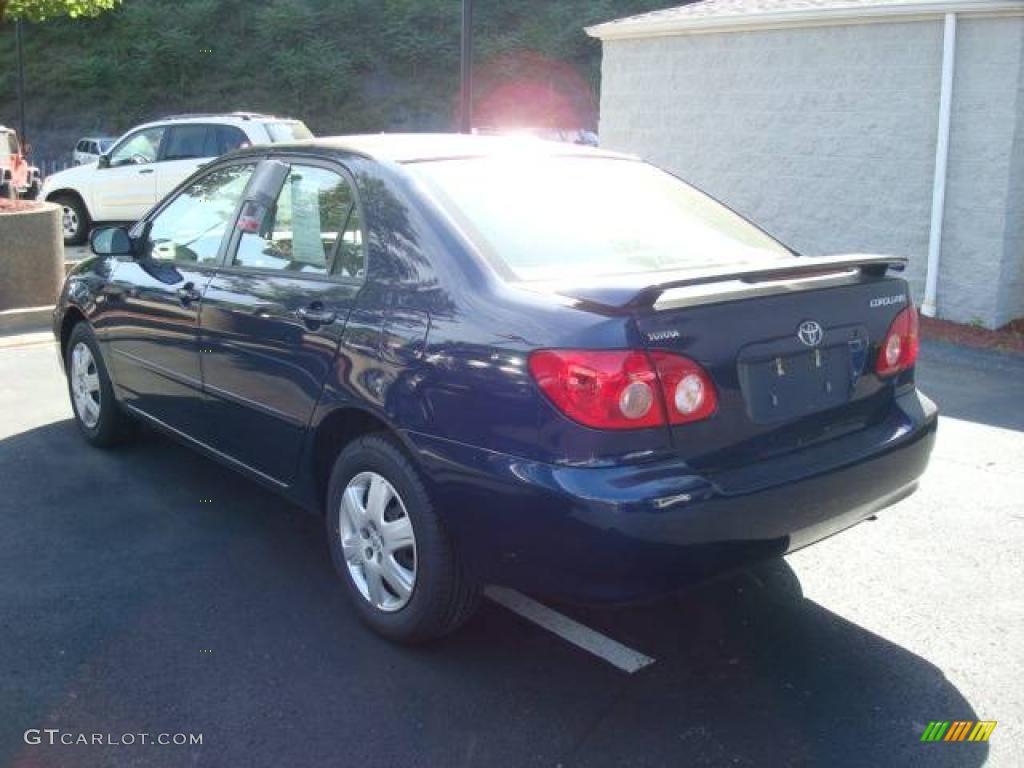 2006 Corolla LE - Indigo Ink Pearl / Stone photo #2