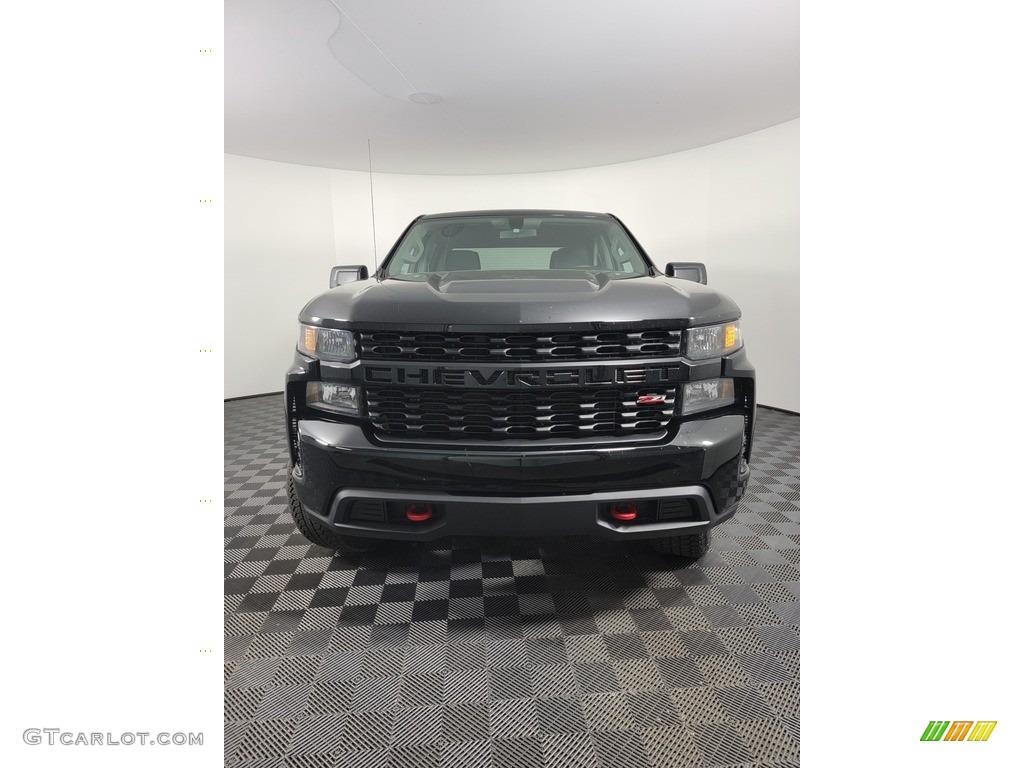 2019 Silverado 1500 Custom Z71 Trail Boss Crew Cab 4WD - Black / Jet Black photo #3