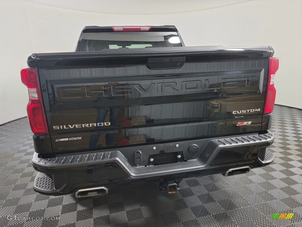 2019 Silverado 1500 Custom Z71 Trail Boss Crew Cab 4WD - Black / Jet Black photo #7