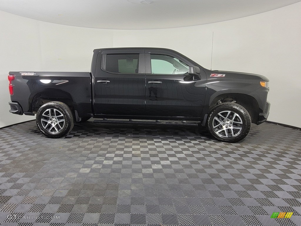 2019 Silverado 1500 Custom Z71 Trail Boss Crew Cab 4WD - Black / Jet Black photo #9