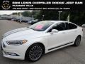 Oxford White 2017 Ford Fusion SE AWD
