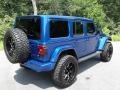 Ocean Blue Metallic - Wrangler Unlimited Sahara 4x4 Photo No. 7