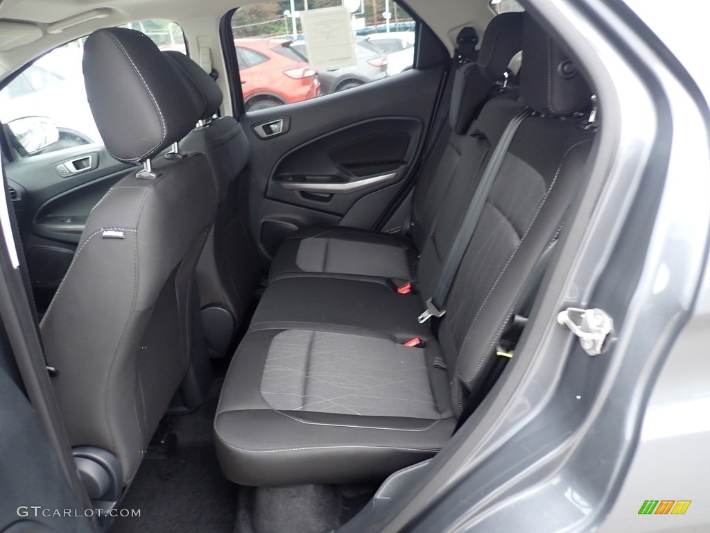 Ebony Black Interior 2021 Ford EcoSport SE Photo #142566960
