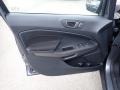 Ebony Black 2021 Ford EcoSport SE Door Panel