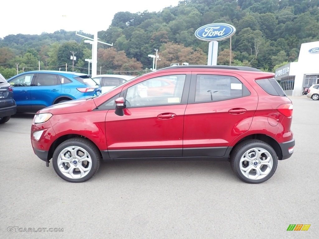 Ruby Red Metallic 2021 Ford EcoSport SE Exterior Photo #142567275