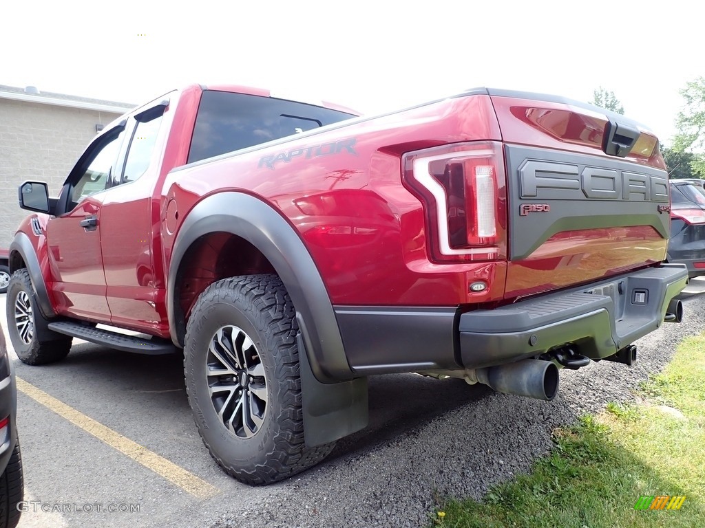 Ruby Red 2019 Ford F150 SVT Raptor SuperCab 4x4 Exterior Photo #142567386