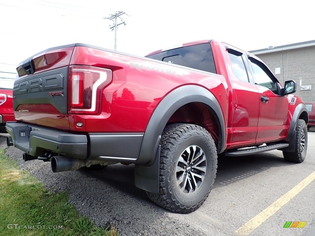 Ruby Red 2019 Ford F150 SVT Raptor SuperCab 4x4 Exterior Photo #142567416