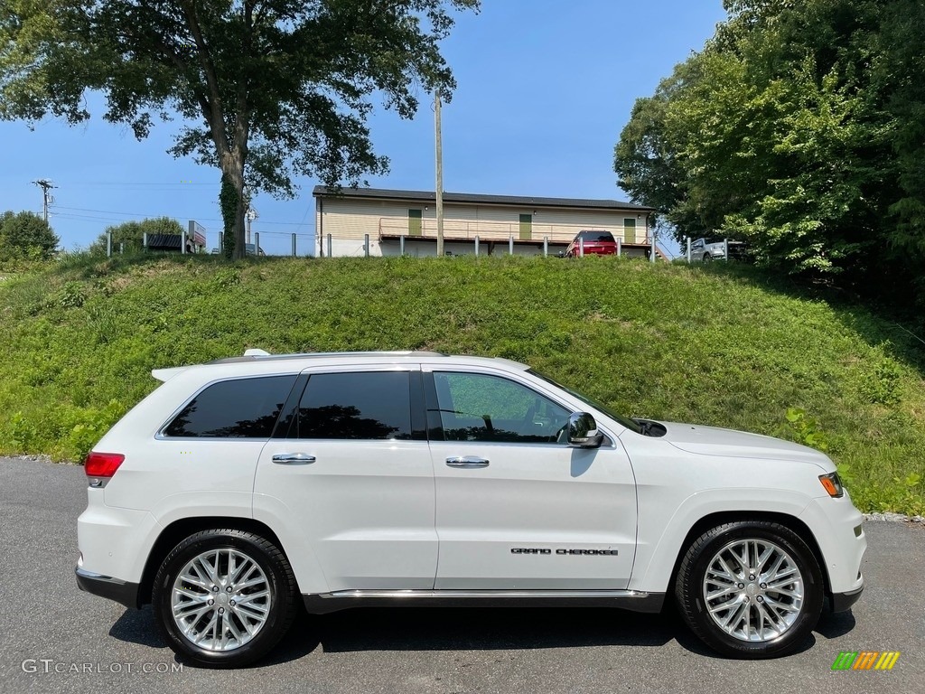 Bright White 2017 Jeep Grand Cherokee Summit 4x4 Exterior Photo #142567863
