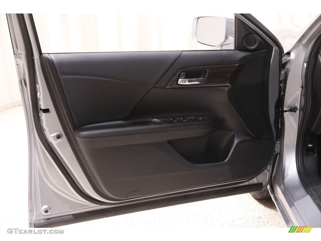 2016 Honda Accord EX Sedan Black Door Panel Photo #142568006