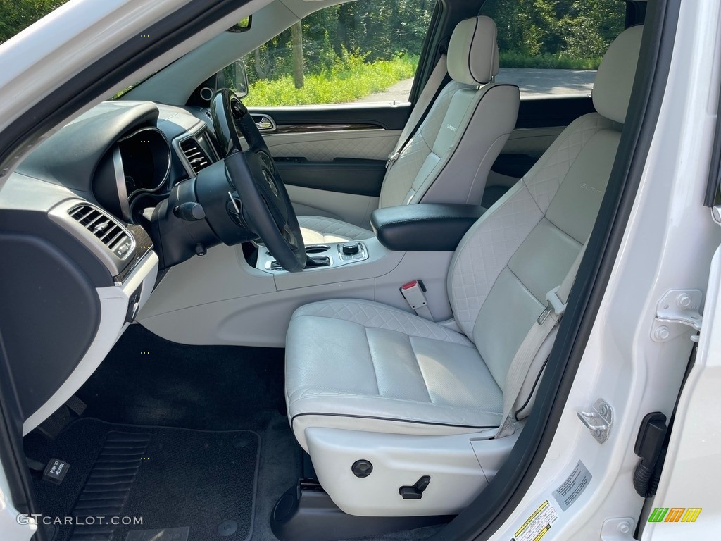 Indigo/Ski Gray Interior 2017 Jeep Grand Cherokee Summit 4x4 Photo #142568010