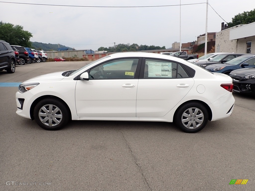 2021 Rio LX - Clear White / Black photo #6