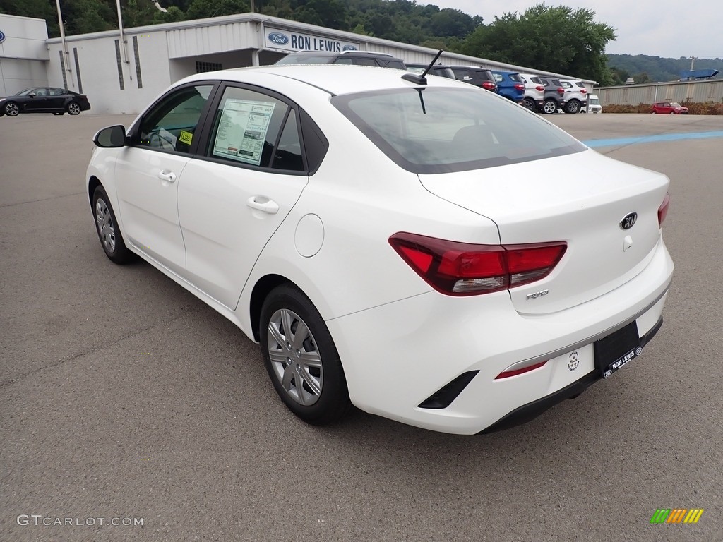 2021 Rio LX - Clear White / Black photo #7