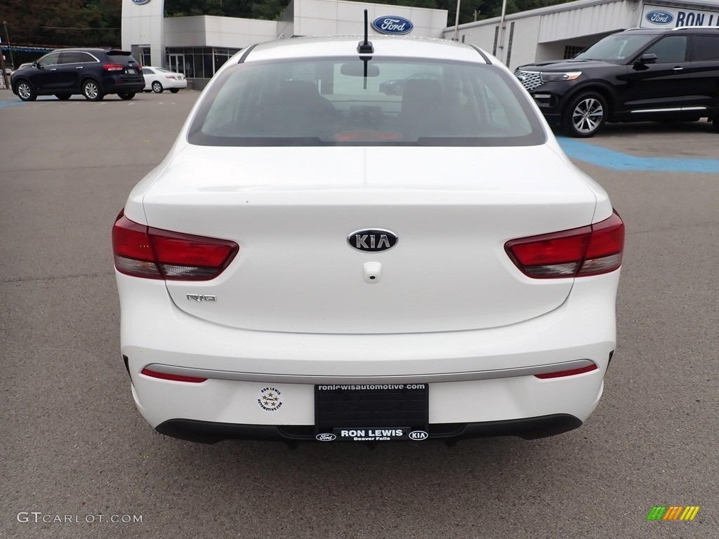 2021 Rio LX - Clear White / Black photo #8