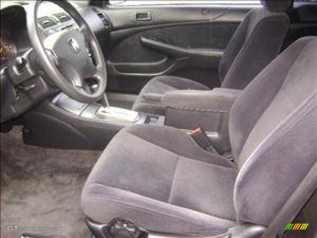 2003 Civic LX Coupe - Nighthawk Black Pearl / Black photo #6