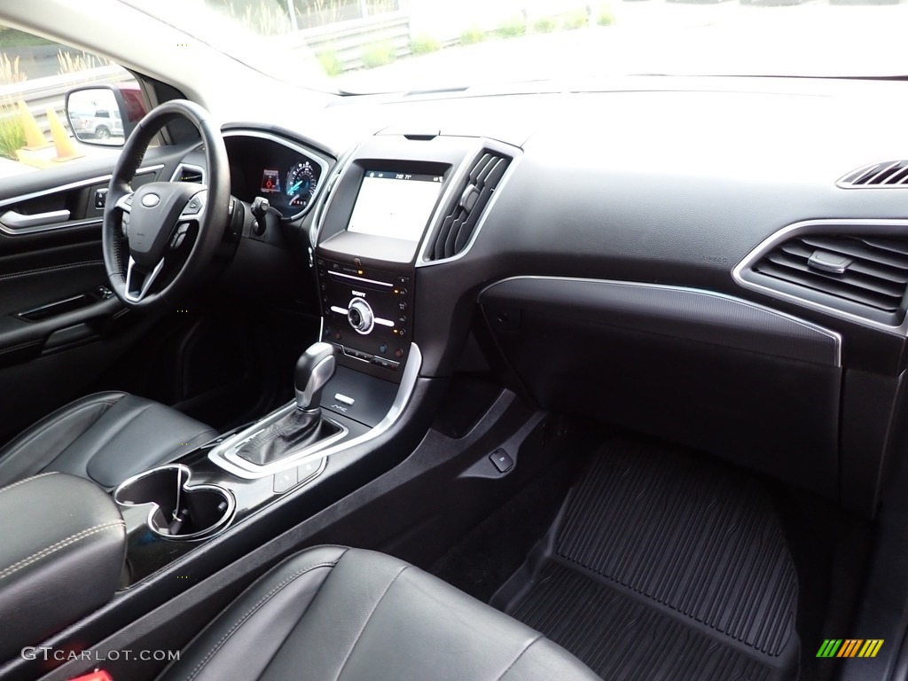 2017 Edge Titanium AWD - Ruby Red Metallic / Ebony photo #12