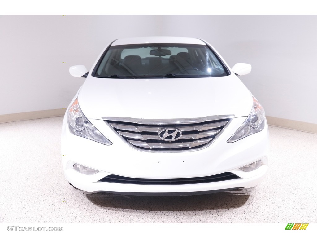2013 Sonata SE - Shimmering White / Black photo #2