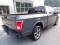 Lithium Gray - F150 XLT SuperCab 4x4 Photo No. 2