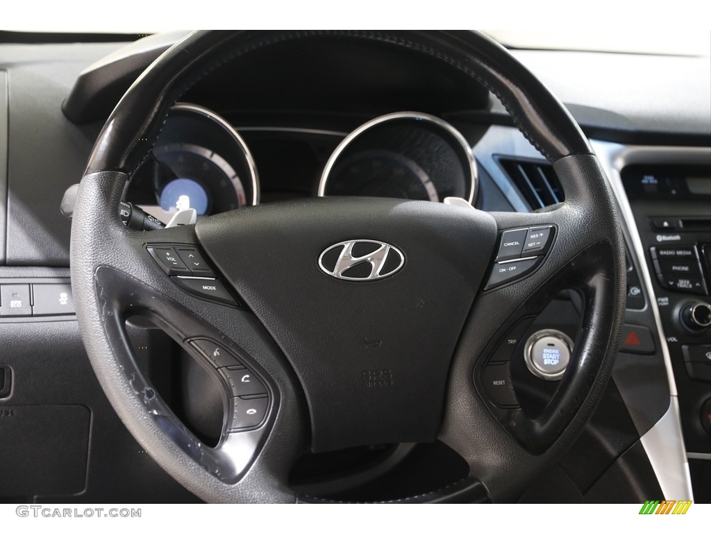 2013 Sonata SE - Shimmering White / Black photo #7