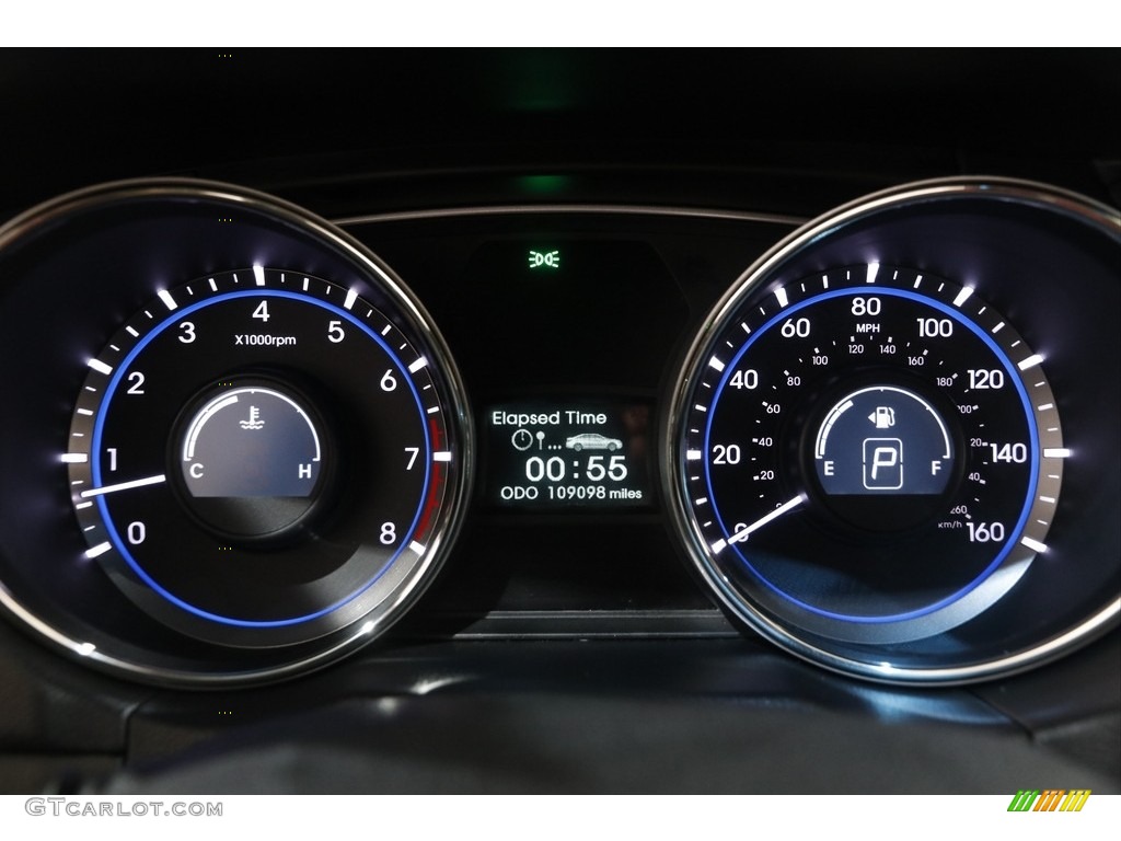 2013 Sonata SE - Shimmering White / Black photo #8
