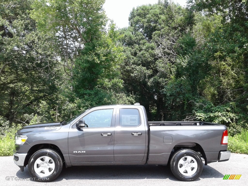 Granite Crystal Metallic 2021 Ram 1500 Big Horn Quad Cab 4x4 Exterior Photo #142569498