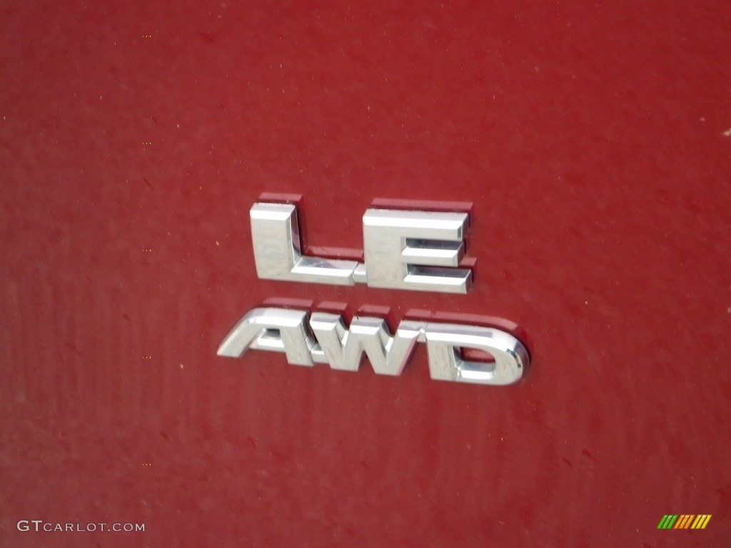2018 RAV4 LE AWD - Ruby Flare Pearl / Black photo #11