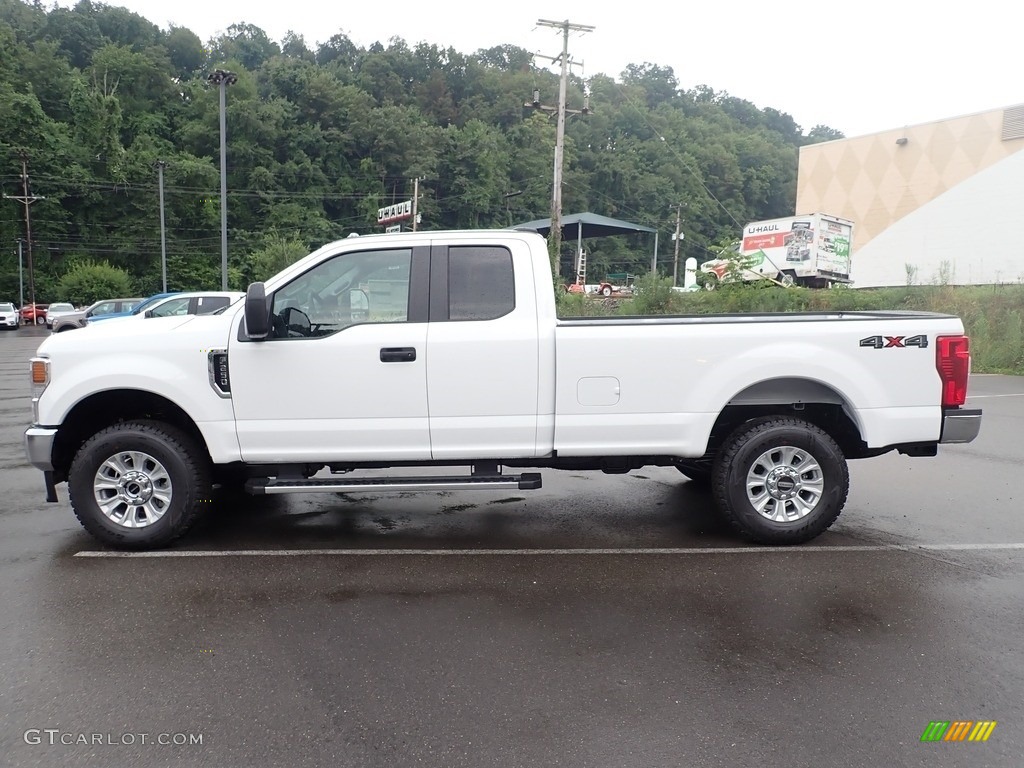 Oxford White 2021 Ford F250 Super Duty XL SuperCab 4x4 Exterior Photo #142570239