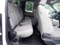 2021 Ford F250 Super Duty Medium Earth Gray Interior Rear Seat Photo