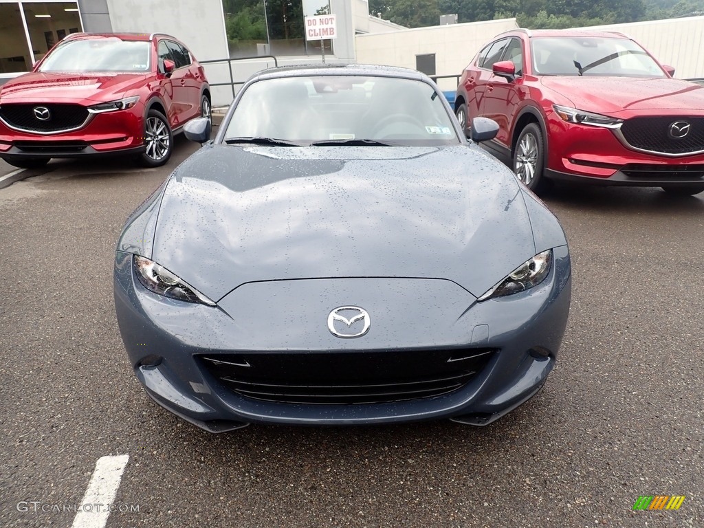 2021 MX-5 Miata RF Grand Touring - Machine Gray Metallic / Black photo #4